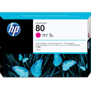 HP 80 175-ml Magenta DesignJet Ink Cartridge cabeza de impresora Inyección de tinta térmica