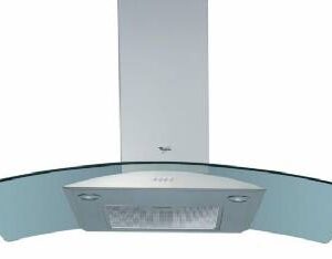 Whirlpool AKR950IX campana De pared Plata