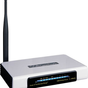 TP-Link TL-WR642G router inalámbrico Negro, Blanco