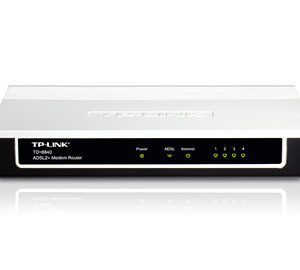 TP-Link TD-8840 router Negro, Blanco