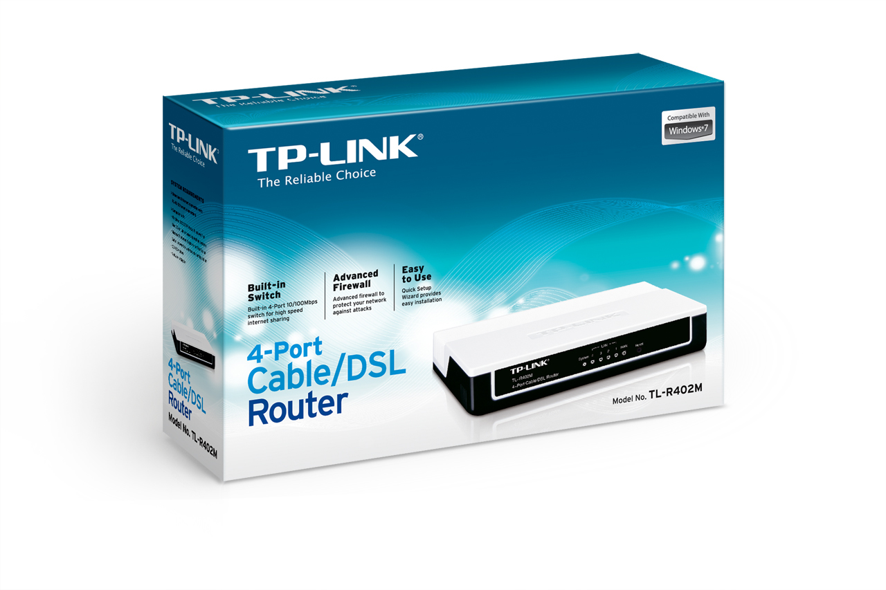 TP-Link TL-R402M router Ethernet rápido Negro, Plata - Image 5