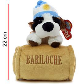 San Bernardo con Barril y Gorro 22CM