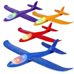 Avión de Telgopor con Luz