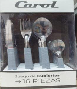 Cubiertos x16