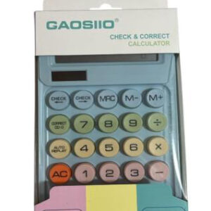 Calculadora, 11*16CM, 12 Digitos, Batería Aaa y Solar