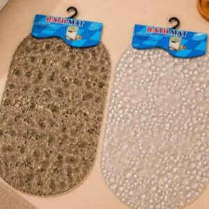 Alfombra de Baño Oval PVC 37X67 Burbujas