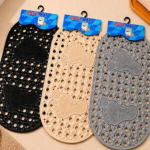 Alfombra de Baño Oval PVC 35X65 Patitas