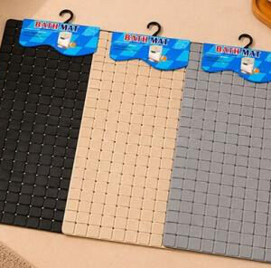 Alfombra de Baño Rectangular PVC 38X68CM 3 Colores
