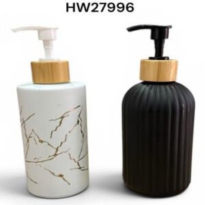 Botella Para Jabón de Vidrio 8*18CM