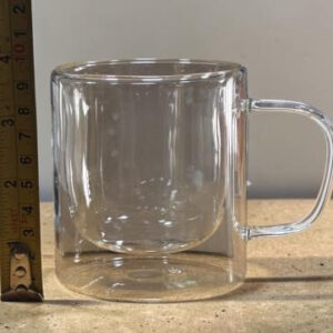 Taza Doble Vidrio 250ML