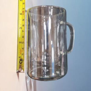 Taza Doble Vidrio 350ML