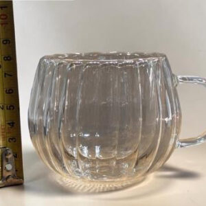 Taza Doble Vidrio Heart 250ML