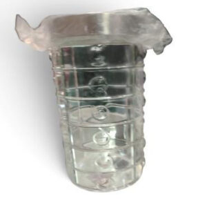 Frasco Vidrio Tapa Metal 1500ML