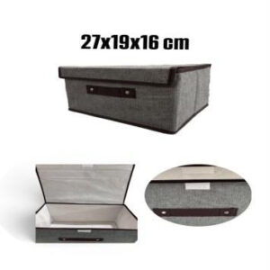 Caja Peglable Tela 27X19X16 CM 3 Colores