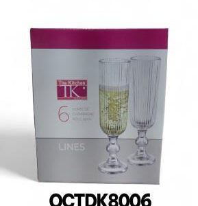 Set Copas x6 Champagne