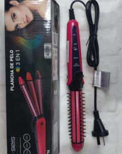 Plancha 3 en 1 (alisa , Ondula , Riza 45W)