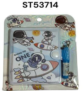 Agenda Infantil con Lapicera en Blister 10*8 CM
