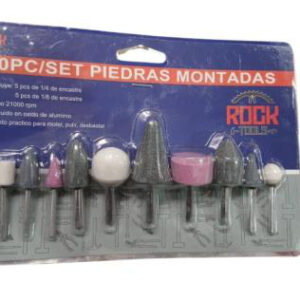 Set Piedras X10PCS 117G Blister