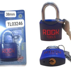 Candado Rock Tools 38MM en Blister