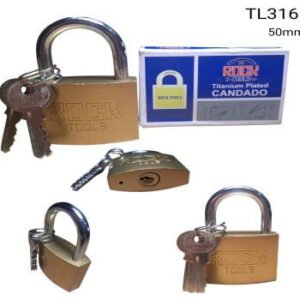 Candado 50MM Rock Tools Matte
