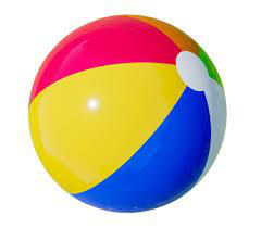 Pelota Arcoiris 14"